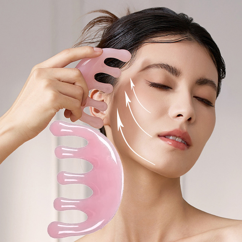 Spa Wellness Massage - Face Lifting Guasha Resin Scraping Massage