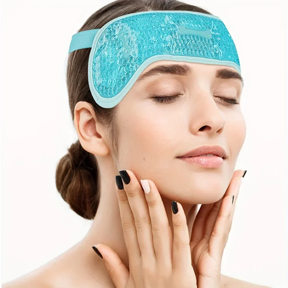 Spa Wellness Massage - Hot/Cold Gel Bead Migraine Wrap Ice