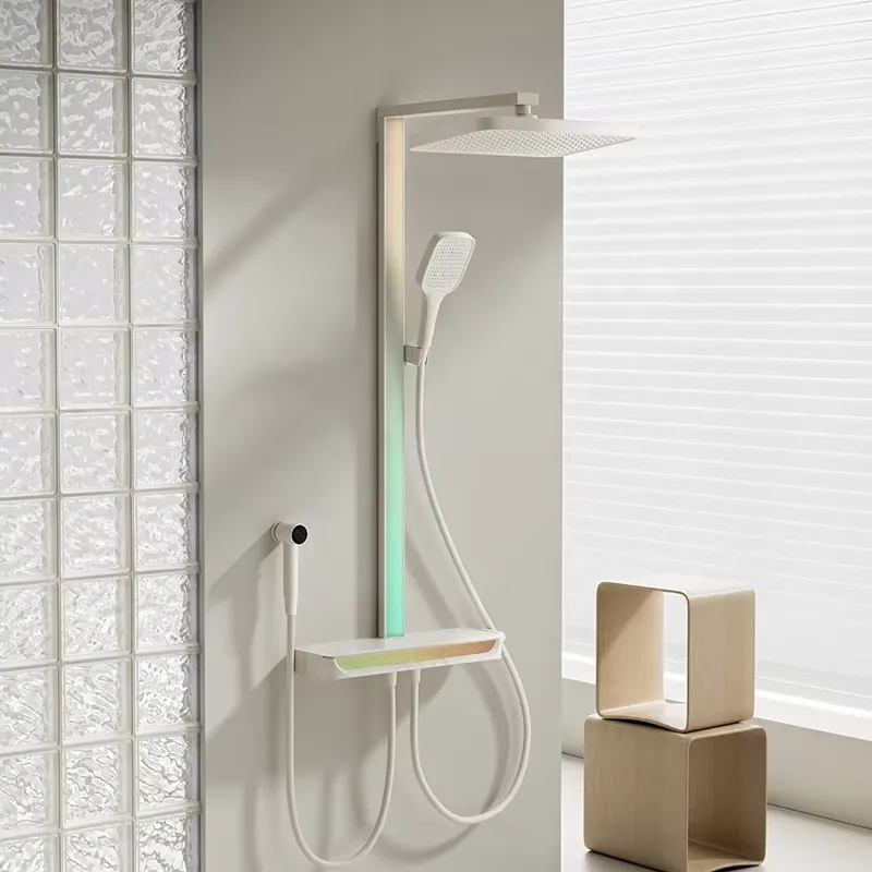 Brass Digital Waterfall Shower - Spa & Wellness Hotel Fitak * * * * ulasan dan harga