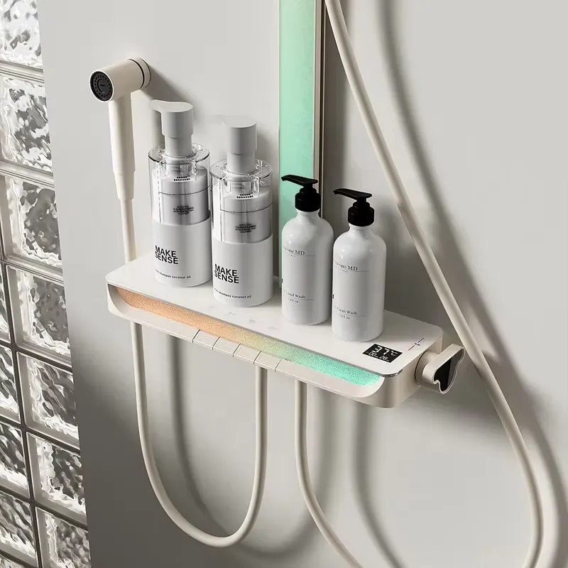 Brass Digital Waterfall Shower - Spa & Wellness Hotel Fitak * * * * ulasan dan harga
