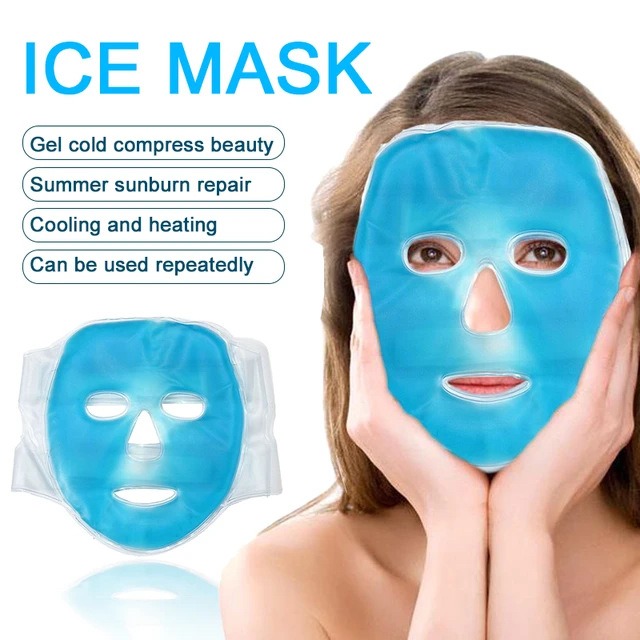 Full Face Massage Ice Mask Hot - Spa Wellness Massage ulasan dan harga