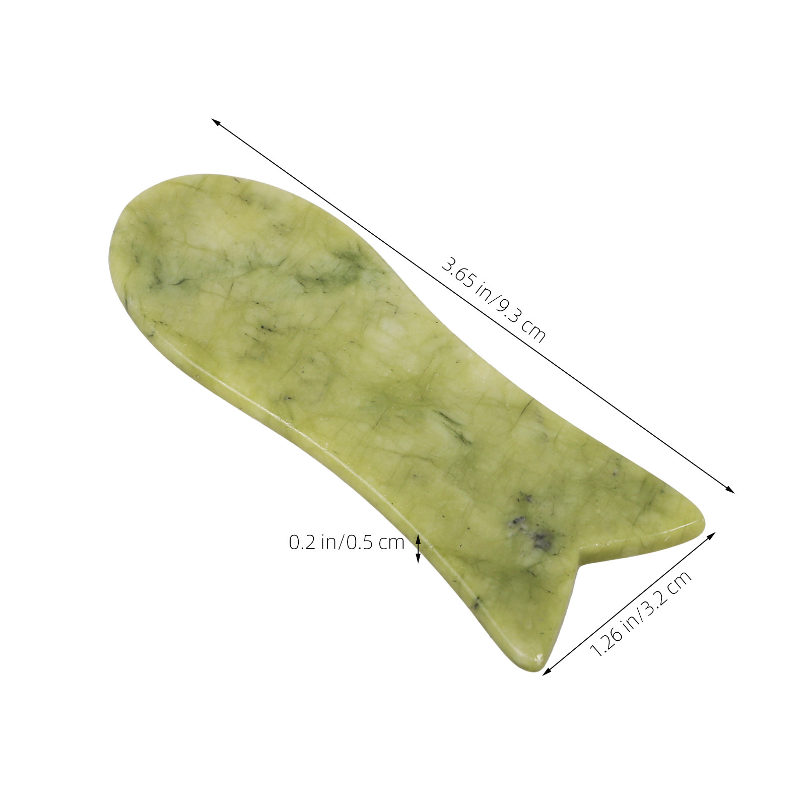 2Pcs Natural Jade Gua Sha Scra - Spa Wellness Massage ulasan dan harga